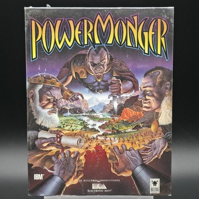 Powermonger, 1990, Big Box, New & Sealed