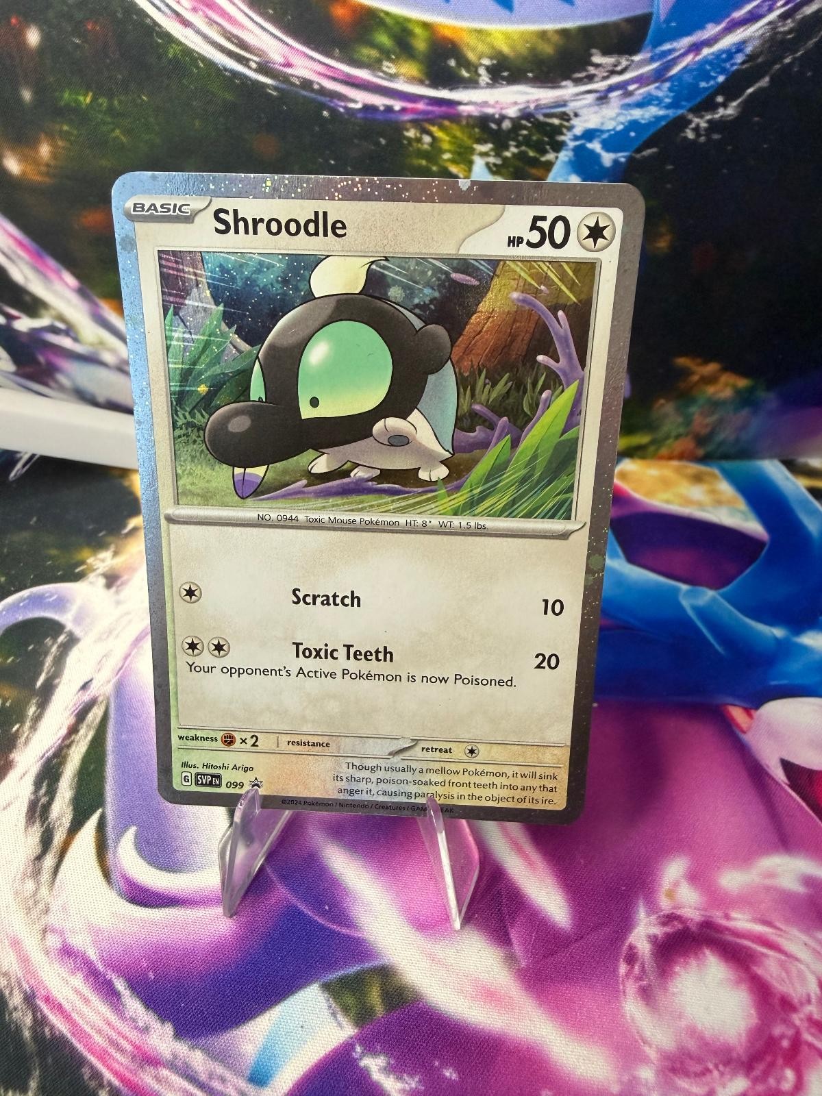 SHROODLE 099 SCARLET & VIOLET PROMO Holo Promo Pokemon