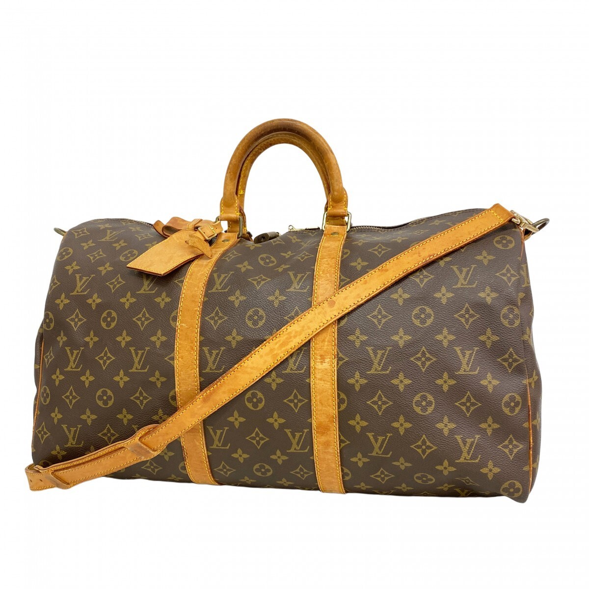 Louis Vuitton Boston Bag Monogram Keepall Bandouliere 50 M41416 507341