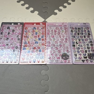 Authentic Sanrio Bonbon Drop Moji Letter Stickers Japan Bandai Namco Sun-Star