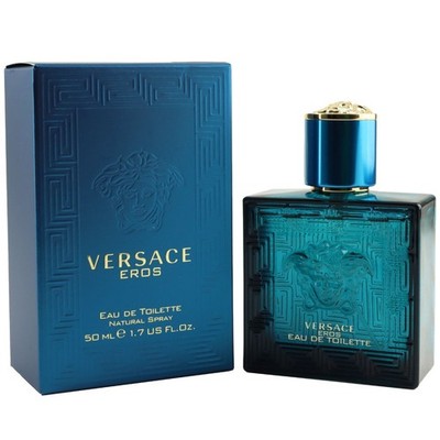 Versace Eros 50 ml Eau de Toilette EDT Herrenduft Herren Duft