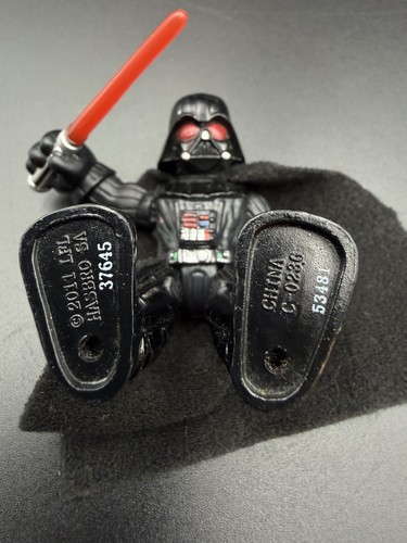 Playskool Marvel Super Heroes Spiderman Hulk figure e Star Wars Darth Luke - Foto 12 di 13