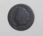 1864 Indian Head Cent, 1C, Small Cent