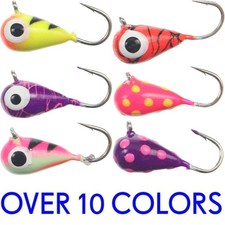 WidowMaker Tungsten Dropper Glow Fishing Jig Size #12