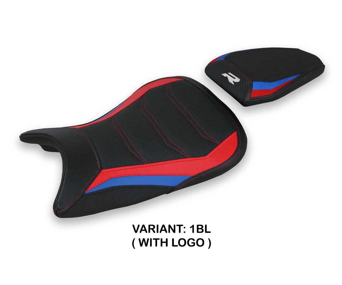 Seat saddle cover Petra hp ultragrip Black BL + logo TPZ BMW S 1000 R 2021 2026