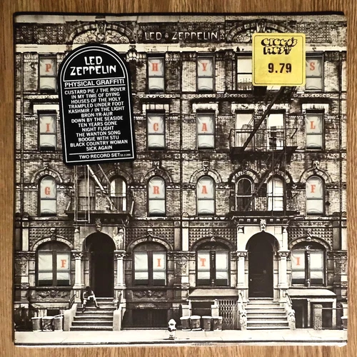 LED ZEPPELIN Physical Graffiti FACTORY SEALED 1975 FIRST PRESSING NEAR MINT