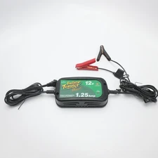 Deltran Battery Tender Plus Charger Model# 021-0128 12Volt 1.25A Maintainer EUC