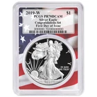 2019-W Proof $1 American Silver Eagle Congratulations Set PCGS PR70DCAM FDOI