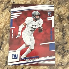 2022 Panini Prestige Football KAYVON THIBODEAUX RC Rookie #311 New York Giants 