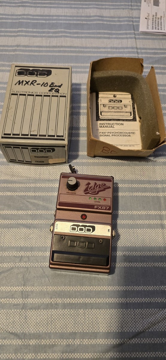 DOD Edge FX87 Psychoacoustic Signal Processor for Electric Guitar