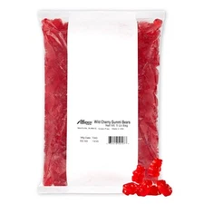 Albanese Confectionery Wild Cherry Gummi Bears, 5 Pound Bag