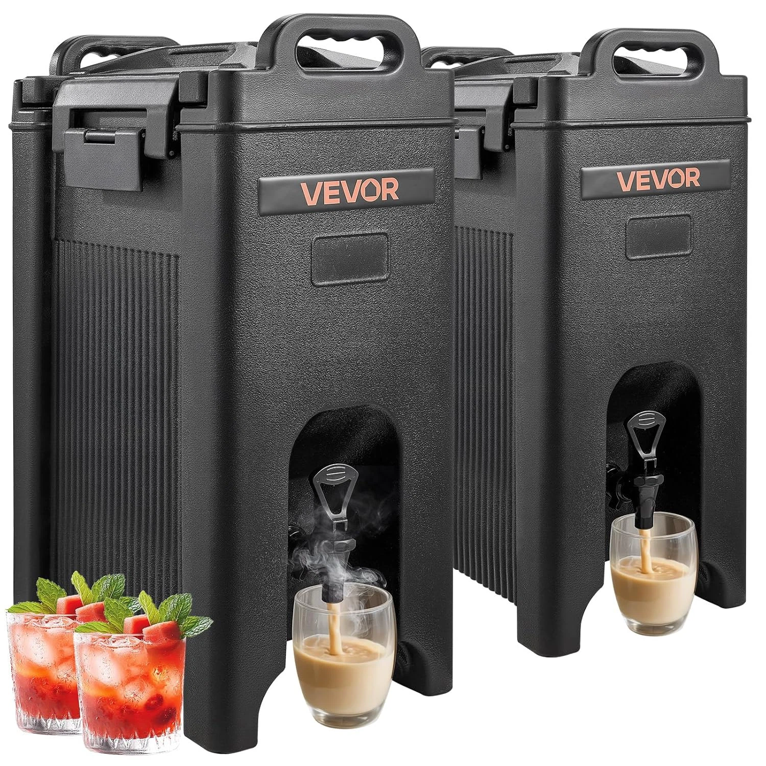 Insulated Beverage Dispenser, 5 Gal/19L Hot and Cold Beverage Server with Spigot
Opens in a new wind