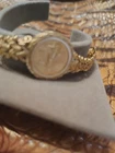 22 Liberty Coin Attached  Bracelet 14 K Carat Top Tier Single Gold Coin Bracelet