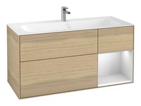 Villeroy & Boch Finion Waschbeckenunterschrank FüR Becken Mittig Regal Rechts...