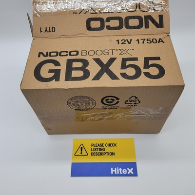 #ad NOCO Boost X GBX55: 1750A UltraSafe Jump Starter – 12V GBX55 NOT WORKING $52.20