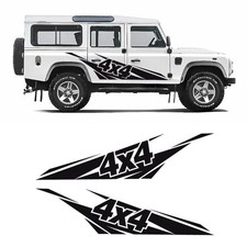 Adesivi laterale Linea 4x4 compatibile con Land Rover Defender