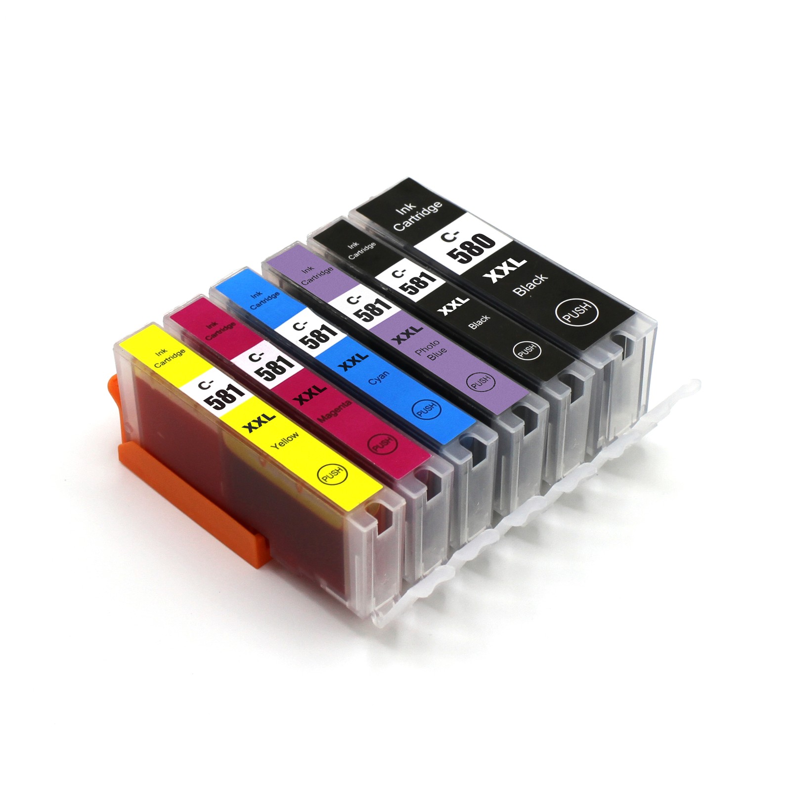 Cartucce stampante 580XXL per Canon PIXMA TS705 TS705a TS6351a TS6350 TR7550 TR8550 foto 5