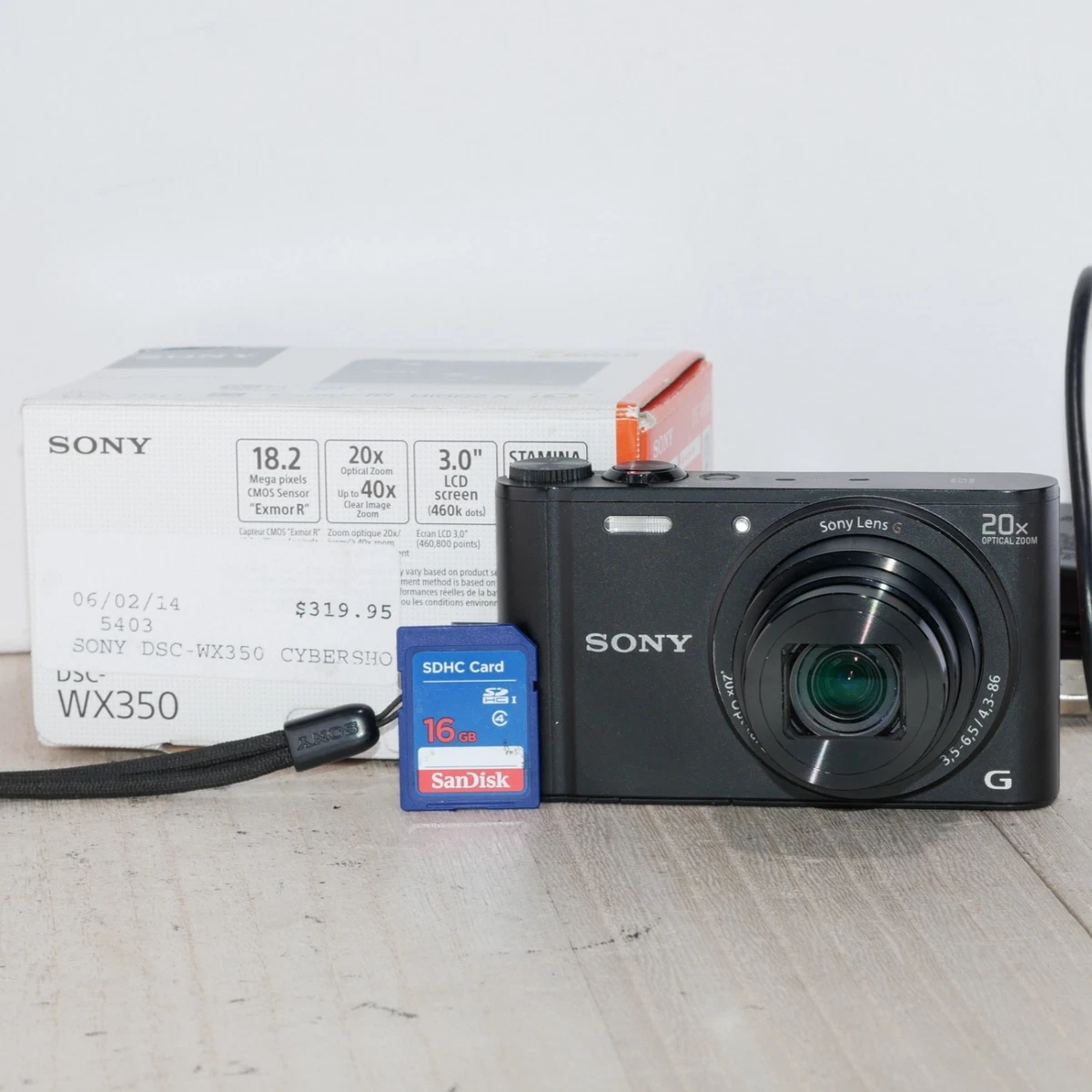 Sony DSC-WX350 Digital Cameras for Sale | Shop New & Used Digital