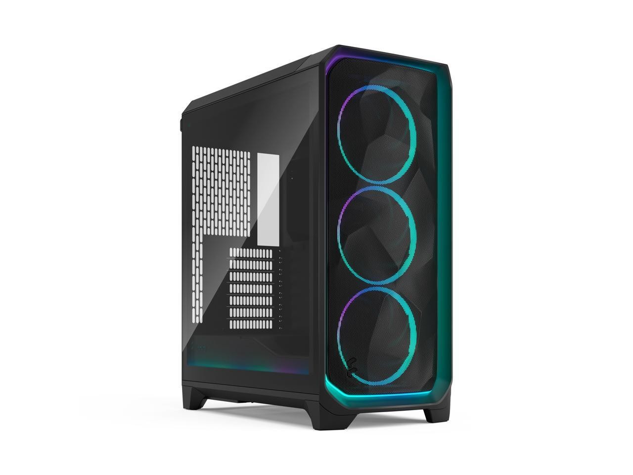 Корпус для ПК с фрактальным дизайном Meshify 3 Ambience Pro RGB ATX mATX Mid Tower - черный 68590₽