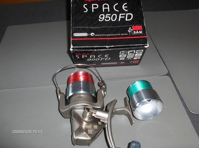 DAM Quick Space 950 FD Angelrolle, 2 Stück verfügbar, nur zusammen