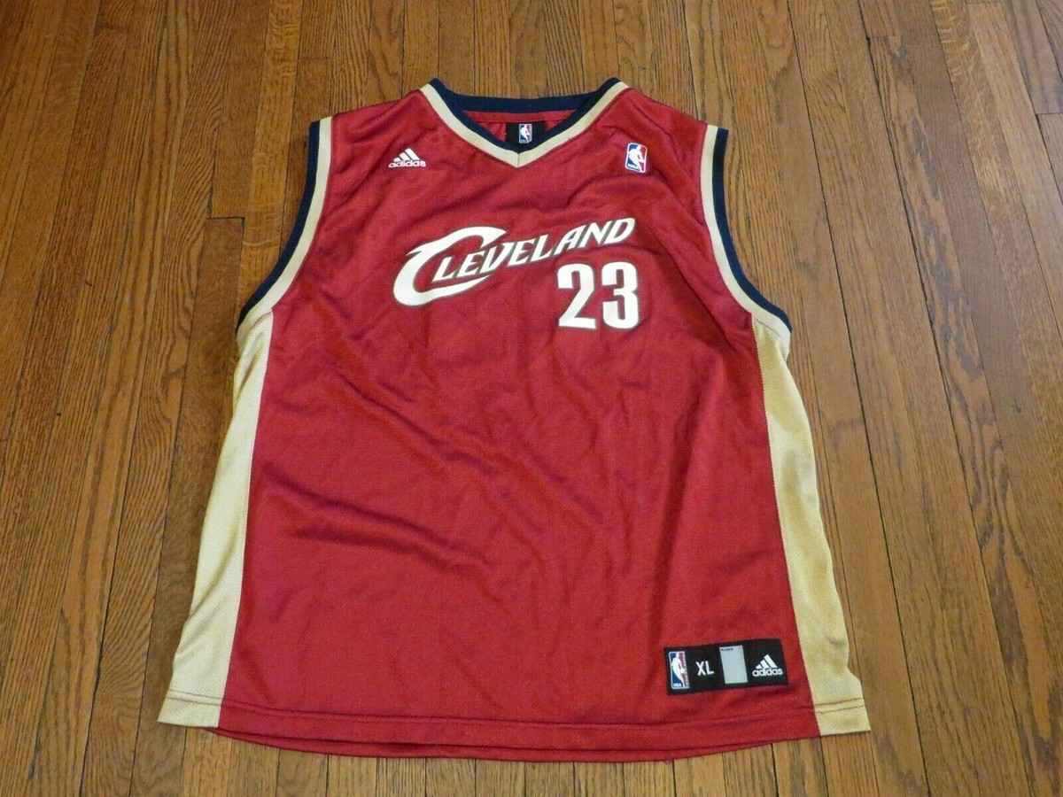 Boys' VTG Adidas Cleveland Cavaliers LeBron James 23 Away Replica