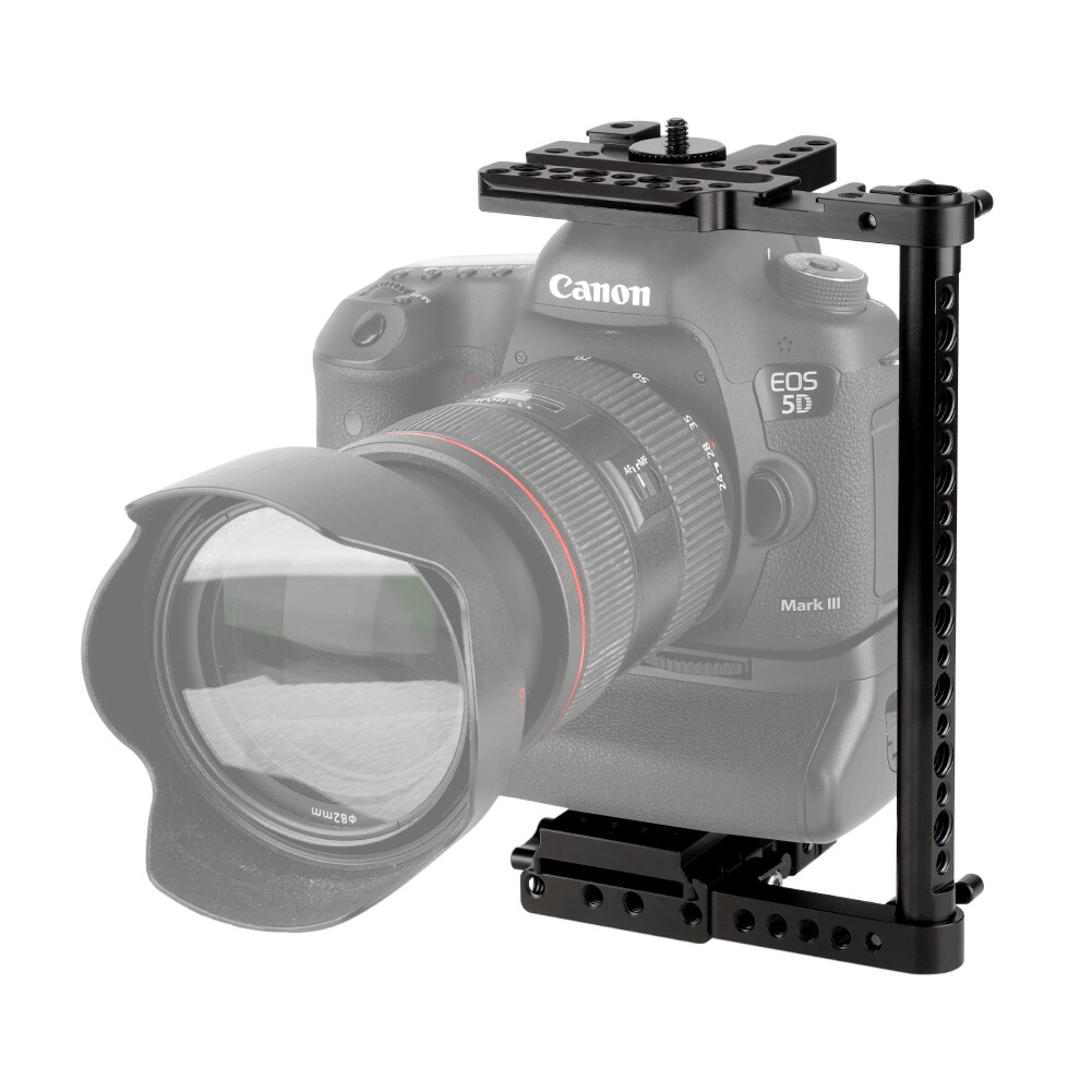 NICEYRIG DSLR Half Cage for Canon EOS-1DC 1DX Nikon D3X Fujifilm X