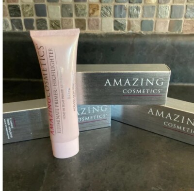 AmazingCosmetics Illuminate Primer & Highlighter 1.7 oz Rose