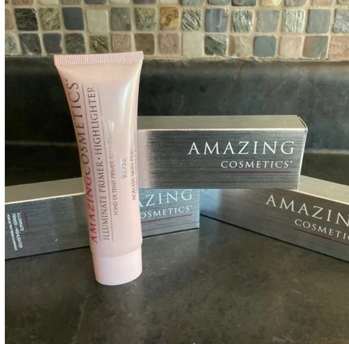AmazingCosmetics Illuminate Primer & Highlighter 1.7 oz Rose - 第 1/3 張圖片