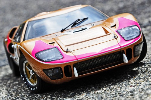 GT40 Ford Race Car Classic18Hot Rod RARE Custom Built Metal LARGE1:12SCALE Model - Picture 16 of 22