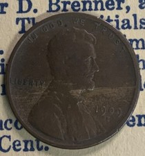 1909 s v.d.b. Penny in excellent condition