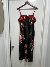 Jones New York Black/Floral Nightgown/Floral - L/XL