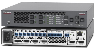 Extron  IN1804 DI 60-1699-12  COMPACT 4K/60  SEAMLESS SCALING SWITCHER