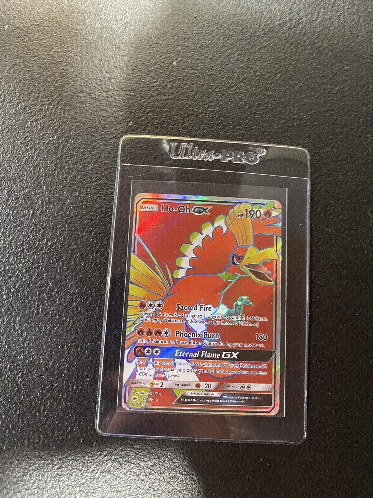 Mavin  Pokémon TCG Ho-Oh GX Burning Shadows 131/147 Holo Full A