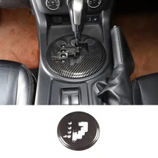 ABS Carbon Interior Gear Shift Track Cover Trim For Mazda MX-5 Miata NC 2009-14