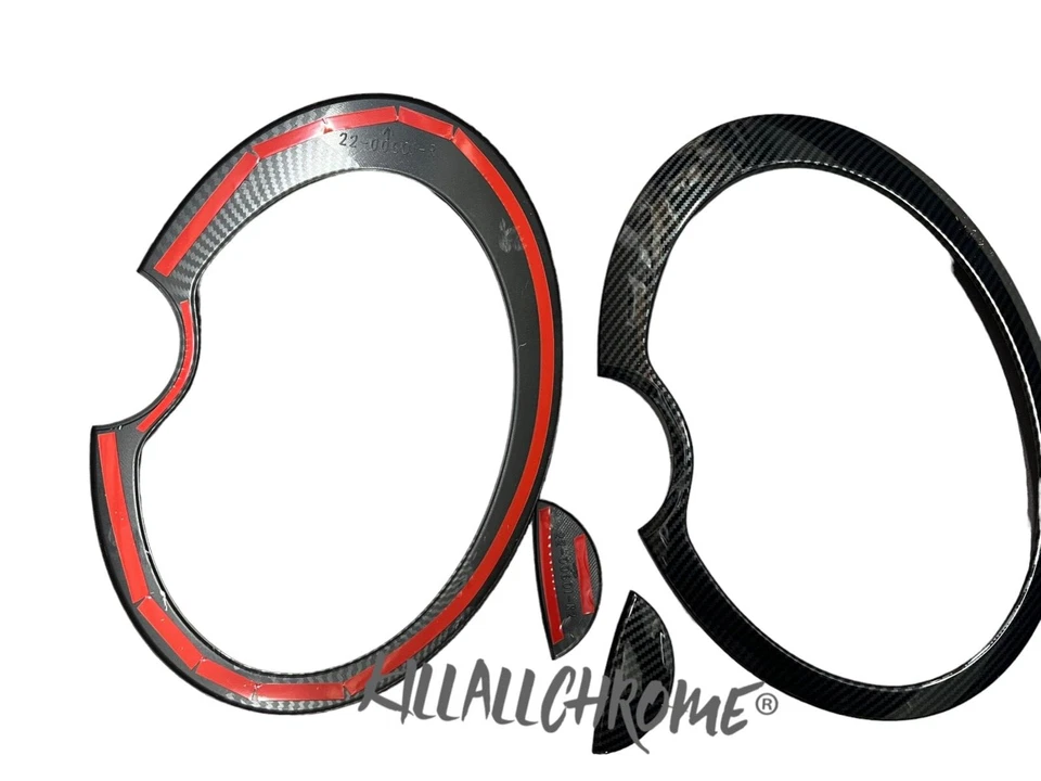 Guarnizioni faro MINI Carbon Look per MINI Cooper S JCW R50 R52 R53 GEN 1 - Immagine 4 di 4