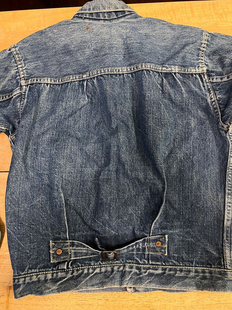 RARE Vintage 1940s Levis Type 1 506XX Denim Jacket Big E RARE Vintage 1940s Levis Type 1 506XX Denim Jacket Big E