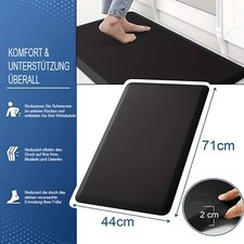 Anti-Erm&uuml;dungsmatte K&auml;lte-Barriere Ergonomisch Stehmatte Arbeitsplatzmatte K&uuml;che