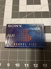 SONY HiFi normal Bias 60min cassete tape Type 1 Designed For Music Or Voice