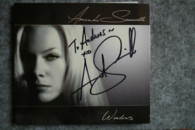 Amanda Somerville - Windows CD Album Signed/Autograph/Autographed/Autograph