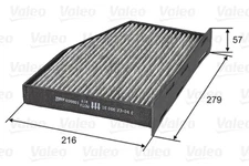 Valeo 698801 Filter, Interior Air for Audi Seat Skoda VW