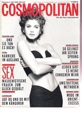 COSMOPOLITAN 1989 PAULA BARBIERI MILLA JOVOVICH KATHY IRELAND ROSEMARY MACGROTHA