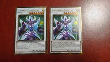 2x Arcanite Magician - 1st Edition Gold Rare - PGL3-EN060 - Near Mint