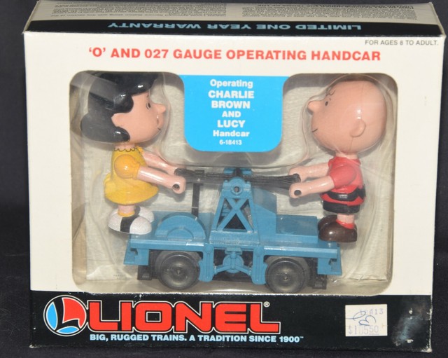 Vintage Lionel 18413 Charlie Brown & Lucy Handcar for sale online | eBay