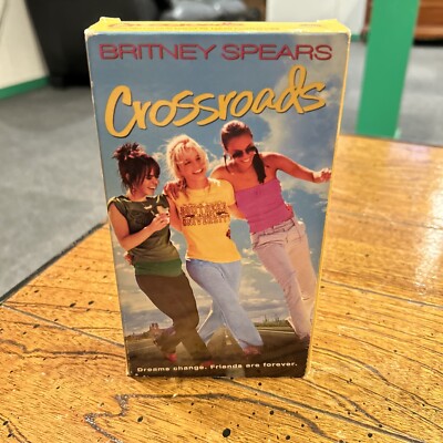 Crossroads VHS Britney Spears Zoe Saldana Y2K HTF