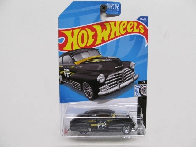 Hot Wheels 2022 Series Car Flat Black MOONEYES 47 Chevy