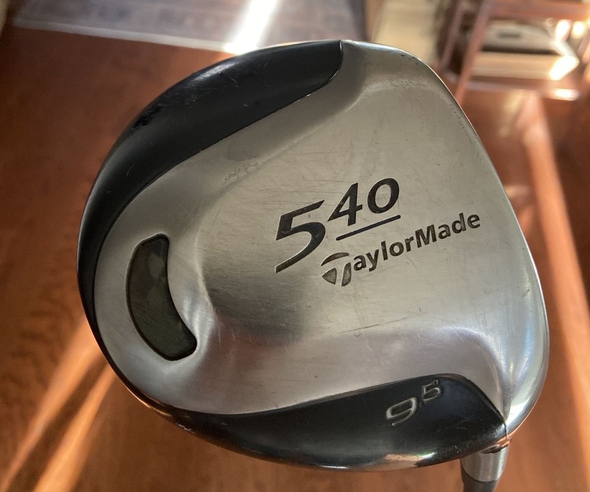 TaylorMade 540 9.5 Degree Loft Driver ⛳ Graphite Shaft 70 Stiff Flex RH ...