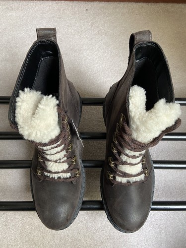 lennox shearling booties