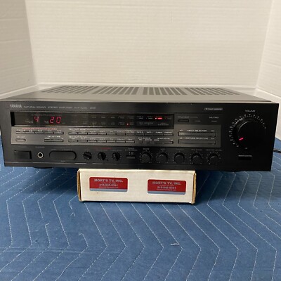 YAMAHA AVX-100U NATURAL SOUND STEREO AMPLIFIER - SERVICED