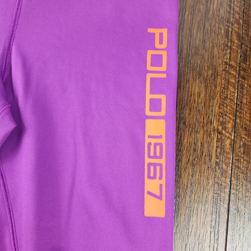 Polo Ralph Lauren Graphic Logo 1967 Interlock Bike Short Big Girl's Size XL (16) - Picture 4 of 7