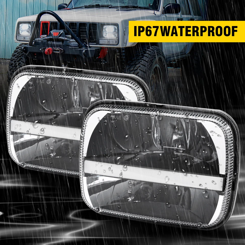 Conjunto de luces LED para Yugo GV GVL GVX 1986-1990 RAMPAGE Cabrio H6054 Foto 4 de 4